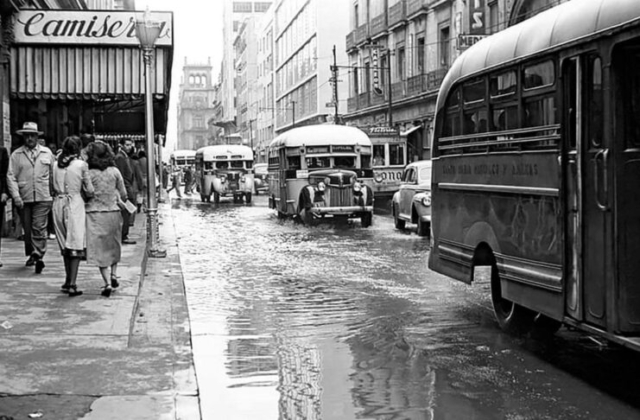 Ya casi al final cuando la inundación se estaba terminado