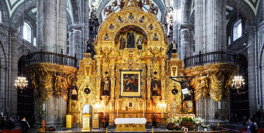 Interior de la Catedral Metropolitana